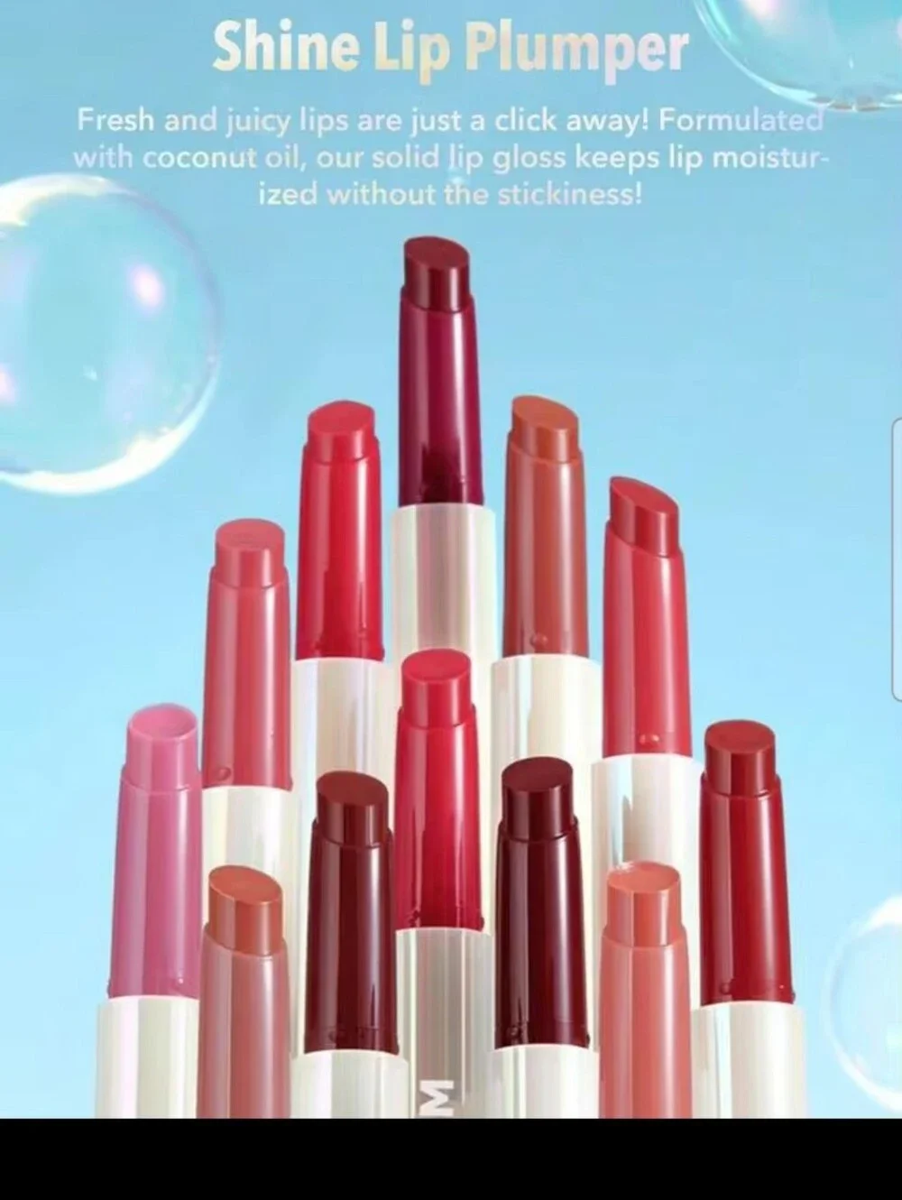 🆕️Pout Perfect Shine Lip Plumper MAHOGANY MAGIC